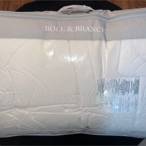 Brand new, never opened BOLL & BRANCH Duvet Insert & free box spring cover